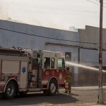 Fresno City Firefighters have put out a large fire in downtown Fresno. It broke out around 8a.m. on Thursday morning at a building located on Ventura and Broadway. Firefighters had to call for additional resources to control the blazing fire.  When fire officials arrived on scene, the fire was fully engulfed and large plumes of smoke were seen coming from the building.